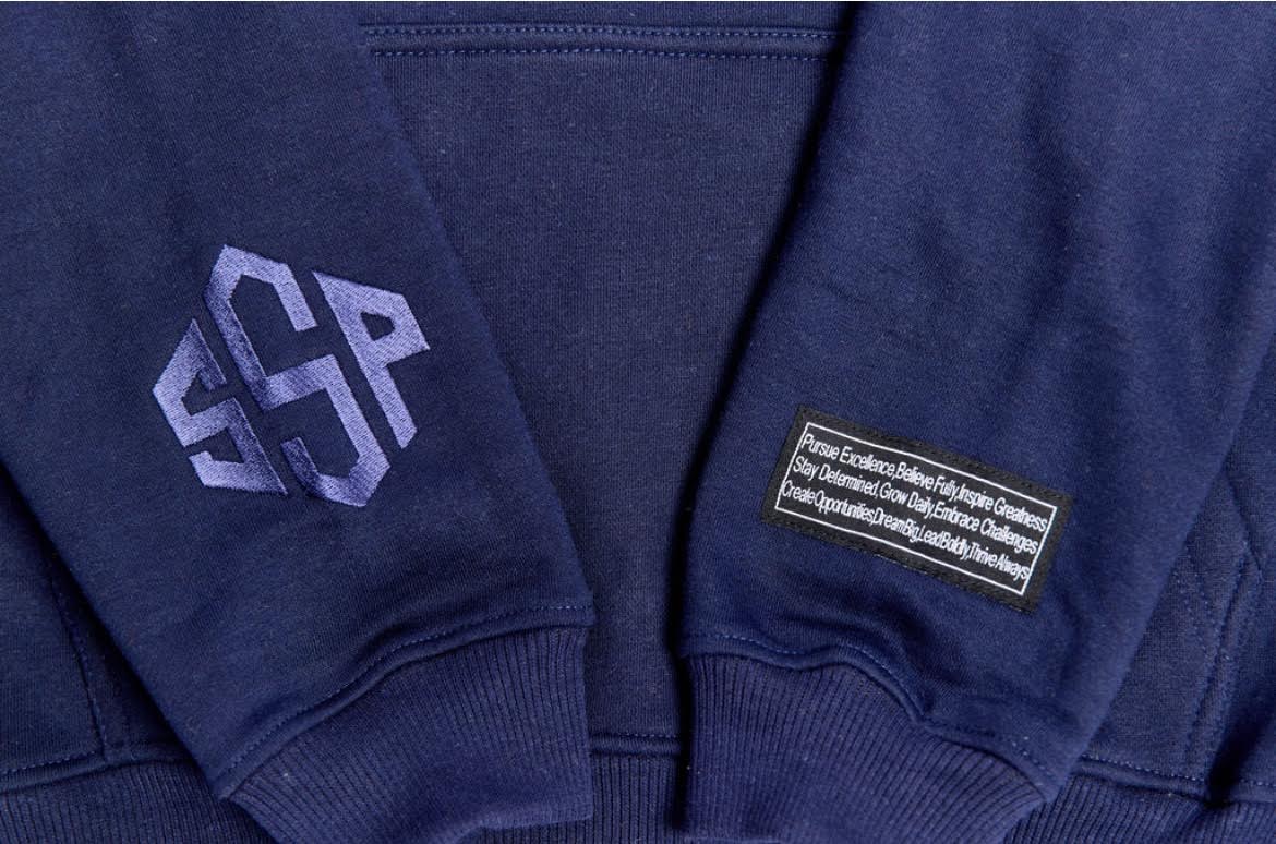 SS x SSP Logo Crew - Navy