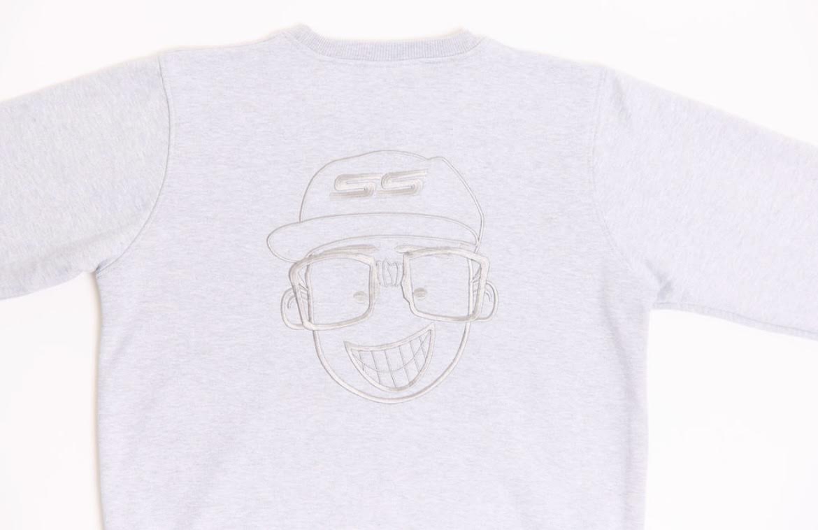 SS x SSP Logo Crew - Grey