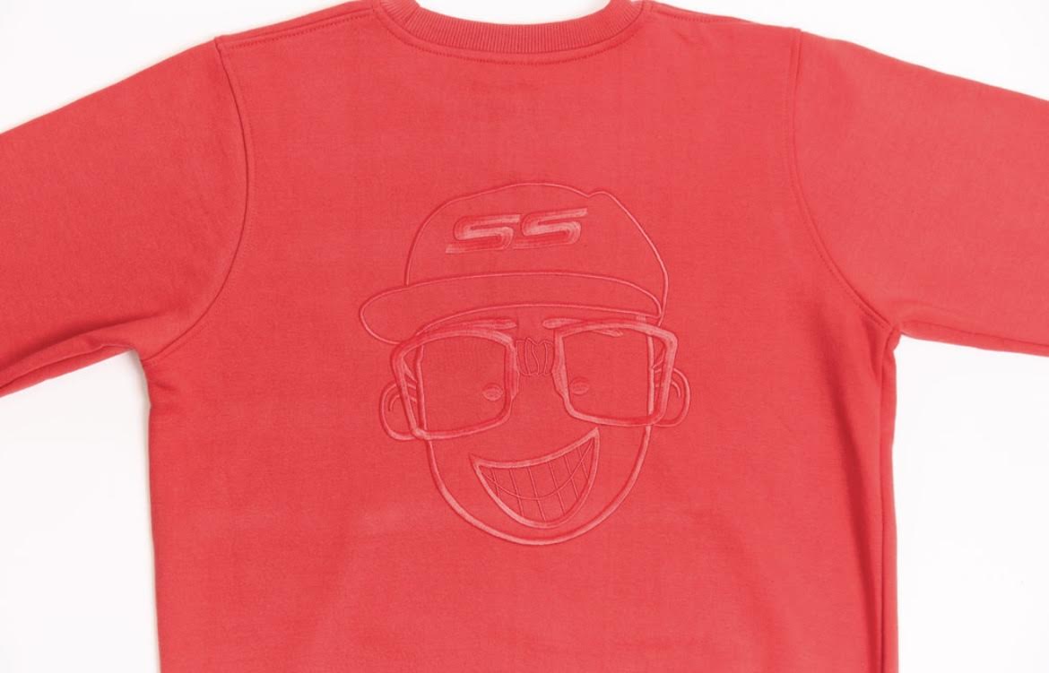 SS x SSP Logo Crew Red