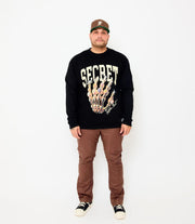 We Are The Champions - Long Sleeve Tee Black