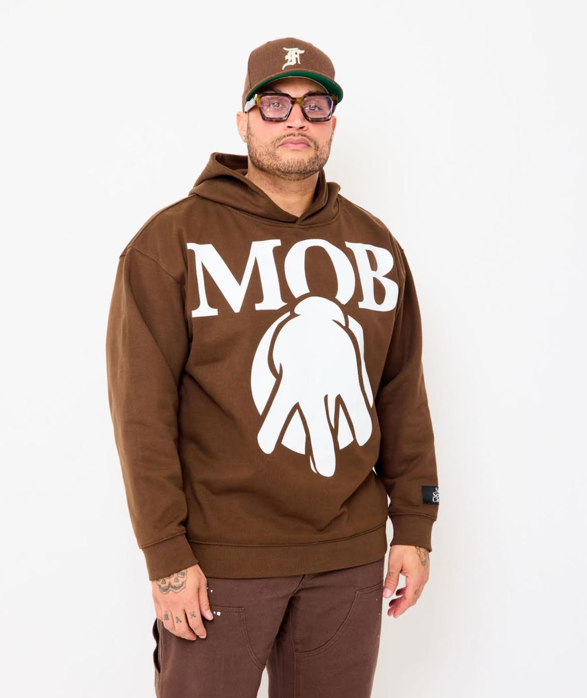 MOB Hoodie - Brown