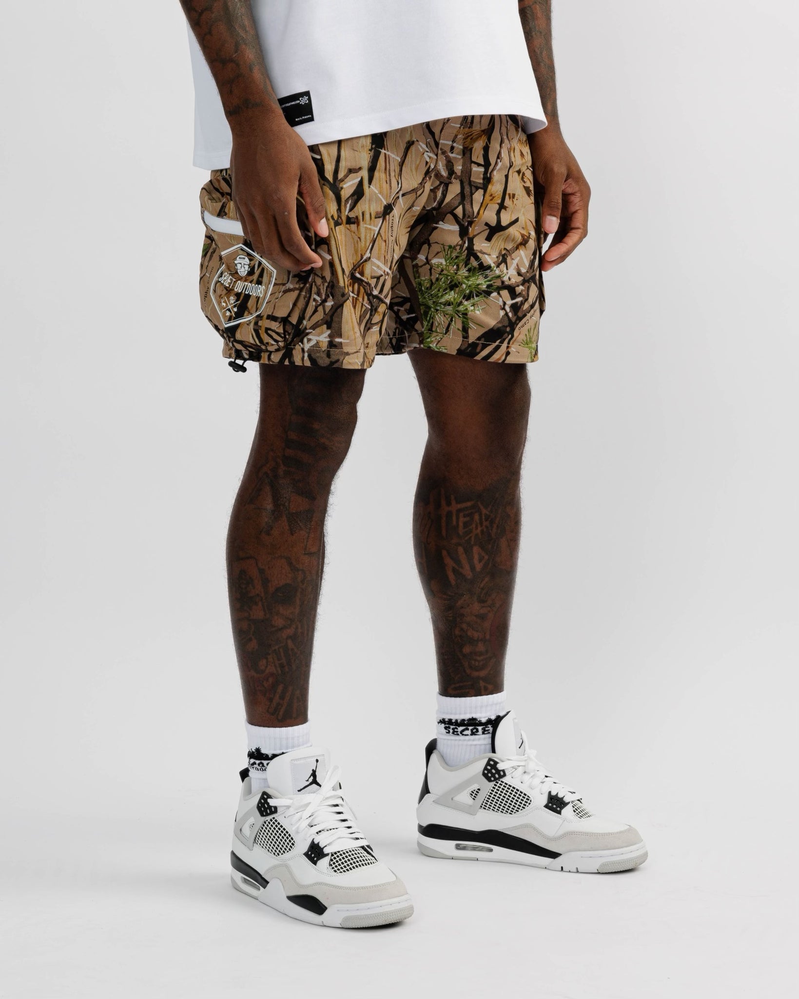 Woodland Camo Shorts
