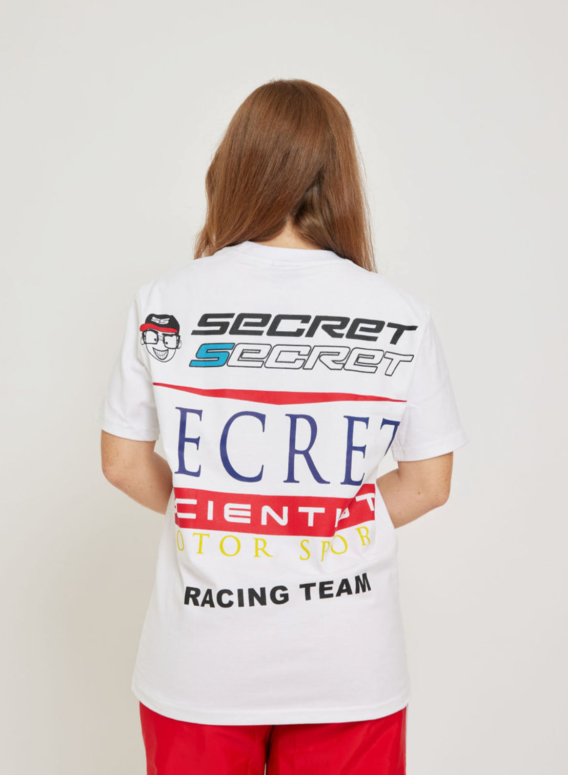 Secret Racing Team Tee - White