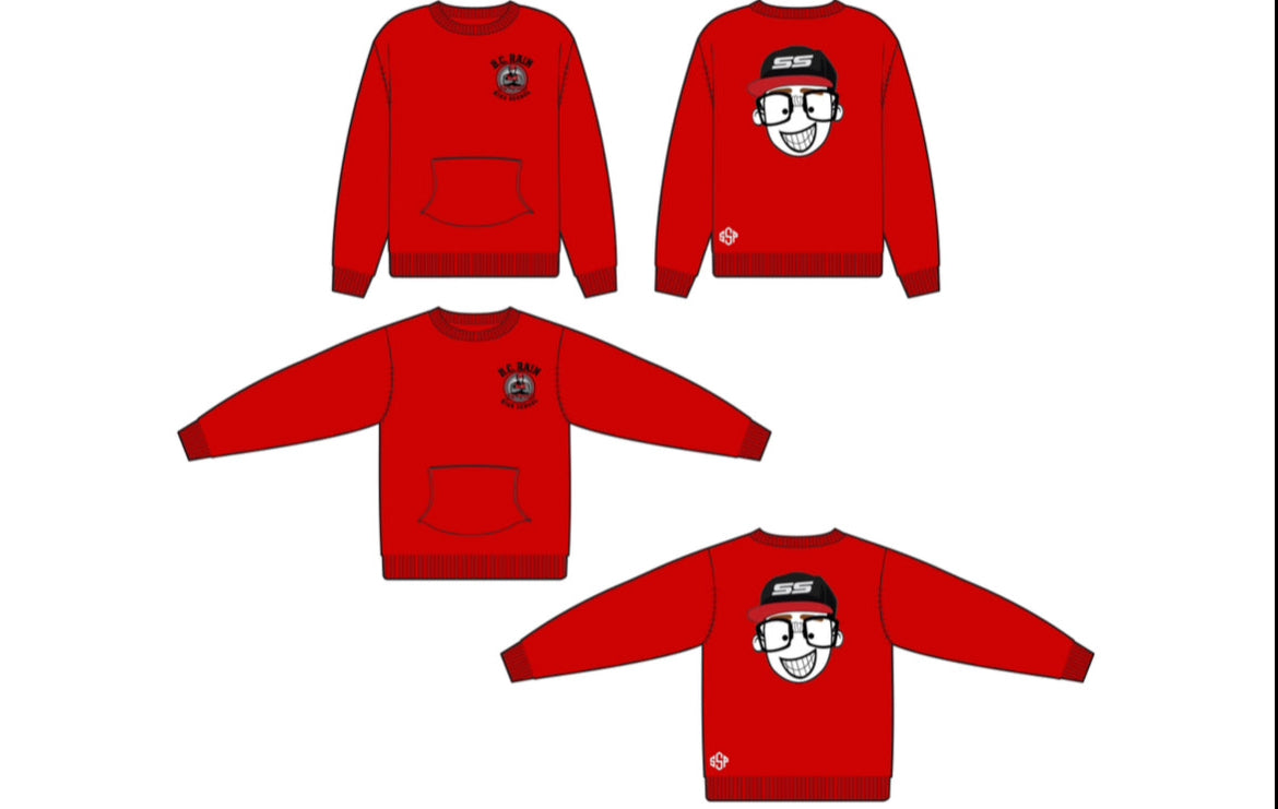 B.C. Rain High School Crewneck - (Preorder) PLEASE READ DETAILS