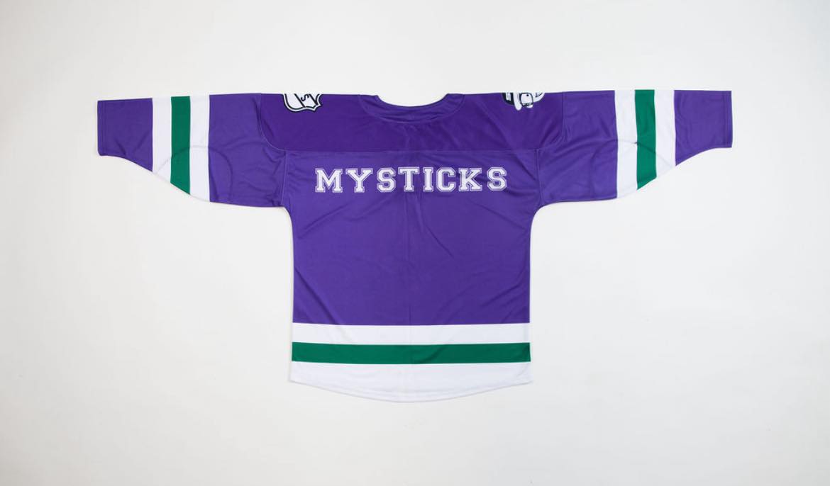 MYSTICKS Oversized Hockey Jersey (Purple) - PREORDER (PLEASE READ DETAILS IN DESCRIPTION)