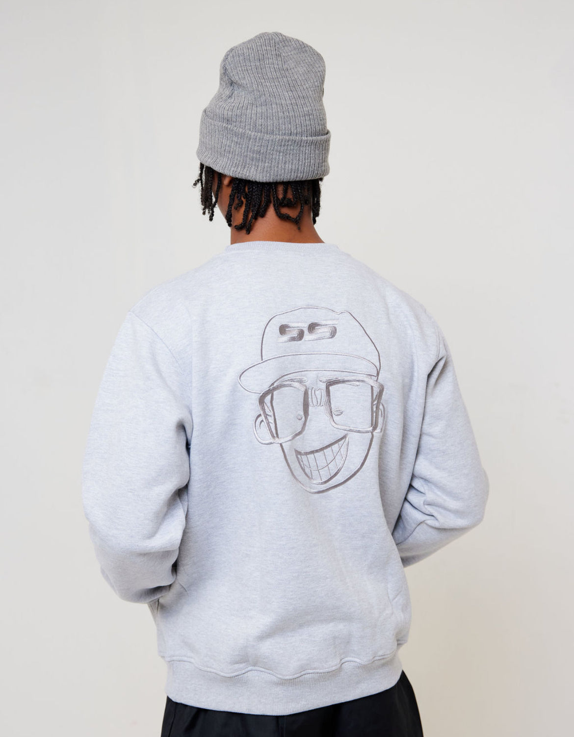 Grey Logo Crew