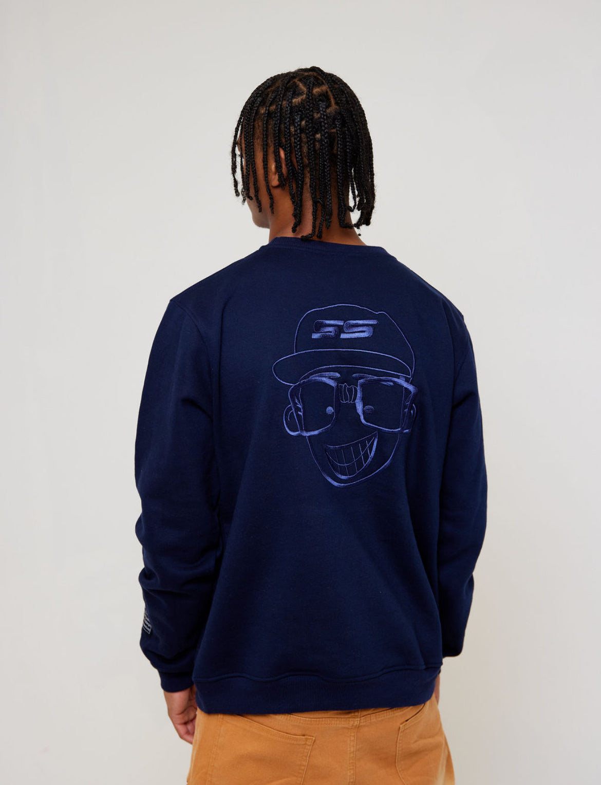 SS Logo Crew - Navy