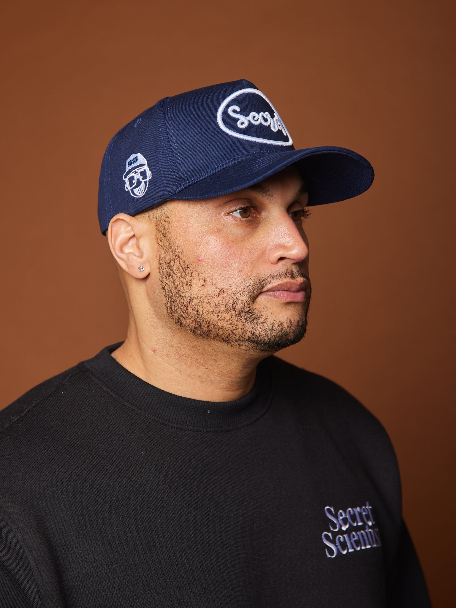 Secret Cursive Circle Hat